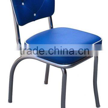 Diamond Back Diner Chair - Blue and White