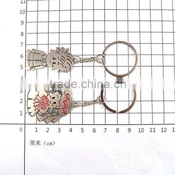 Customized Metal Best Seller Custom Metal Key Chain for Couple photo-4