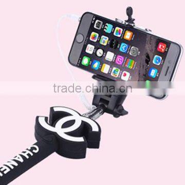 Fashion Selfie Stick Wired With Low Price photo-3