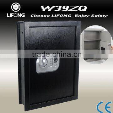 Wall mount safe deposit box