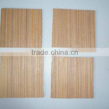 Cheaper 2.4mm straight line teak mdf for india linyi factory