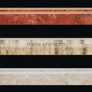Glossy ceramic skirting