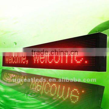 Pixel 10mm 16x128 Dots Message Led Bus Sign