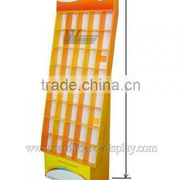Retail Bookshop Children Textbooks POP Cardboard Corrugated Cells Floor Display Shelf photo-3