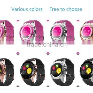 2016 Hot Sale KW08 Smart Watch 1.22 Inch Touch Screen Wristwatch photo-2
