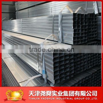 WELDED PREGALVANIZED RECTANGULAR STEEL TUBE