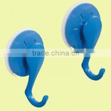 super suction cup power, blue color suction hook AW082