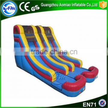 New design funny giant double titanic inflatable slide for sale