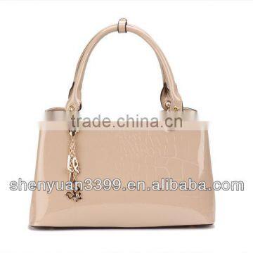 Stylish OEM 2015 Leather Bag Fashion Leisure Handbag for Women