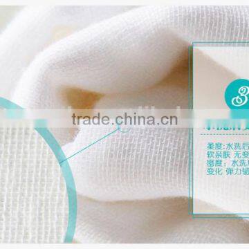 Baby Bath Towel Bib Gauze Cambrayon Bleaching Double Gauze photo-5
