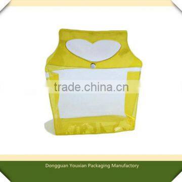 PVC button bag for promotion item , gift , toy , stationery series , swimming products