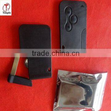 Tongda 3 button remote key shell/key blank/ key casing for renault Megane