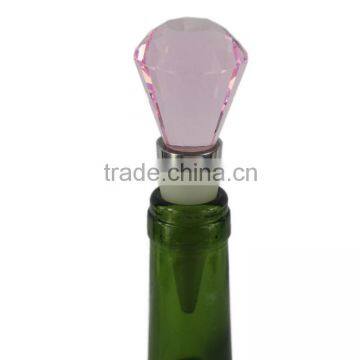 Diamond Shape Crystal Wine Bottle Decanter Stopper photo-4