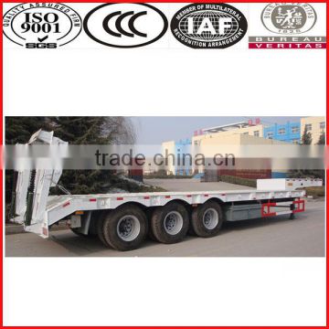 multi axles 120 ton low bed truck trailer