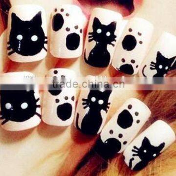 pre-designed nail art tips \curved nail tips \acrylic nail tips \artificial nail tips