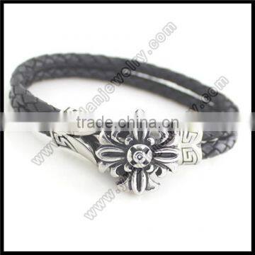 wholesale leather braided bracelet for men and women