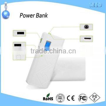 Top grade dual usb power bank 10000mah