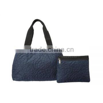 J113 Nylon Fabric With Embroidery Follow Fashion 2 in 1 Handbag photo-2
