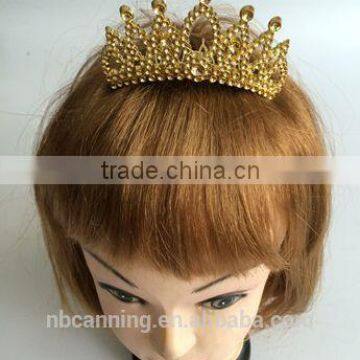 party crown /popular mini plastic crown /cheap wedding party crown hot sale