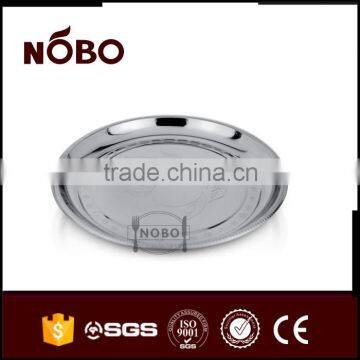 Polishing Stainless Steel Flower Plate for Food photo-3
