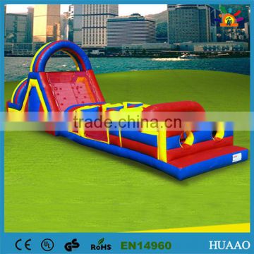 Commercial grade adult inflatable obstacle course for sale