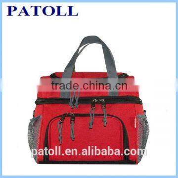 Quanzhou Manufacturer 6 Pack Beer Polyester Promotional Foldable Lunch Custom Bag Cooler,can Cooler Bag