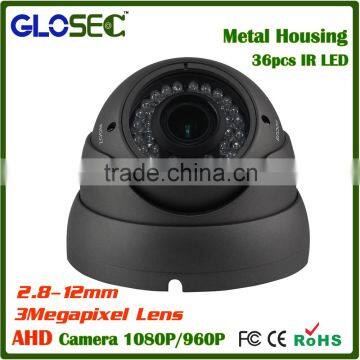 Best night vision 1080P ahd dome camera full hd ahd camera with 36PCS IR Leds 2 megapixel cctv camera paypal accept