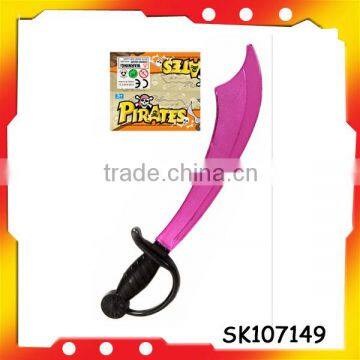 plastic pirate sword toy for kid