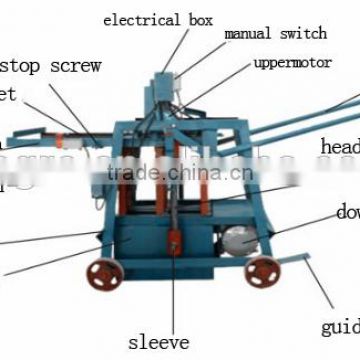 new mobile block machine from China manufacture patented technology/New Mobile Block Machine