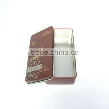 2014 new design rectangular pet food tin box