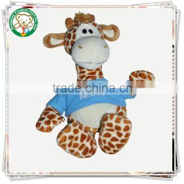 OEM high quality with stuffed Giraffe toy