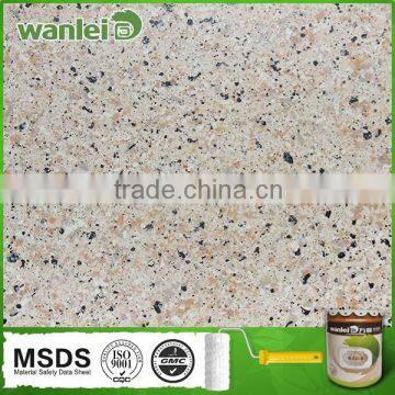 Granite effect water-basic exterior building paint spray