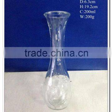 wholesale high quality glass flower vase for decoration