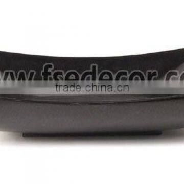 Rectangular Black Outdoor Stone Sink