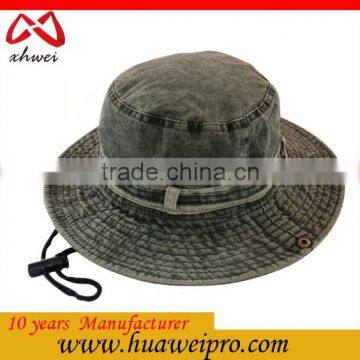 China Cheap Blank Hat Factory Summer Fishing Bucket Cap Manufacturer