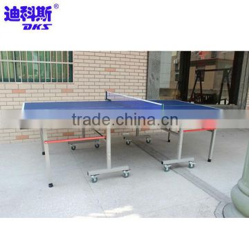 Foldable Official Size Table Tennis Table With 8 Wheels