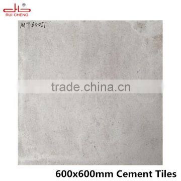 Fujian Ruicheng Grey Color Building Material Cement Tile From China Factory 600x600mm photo-1
