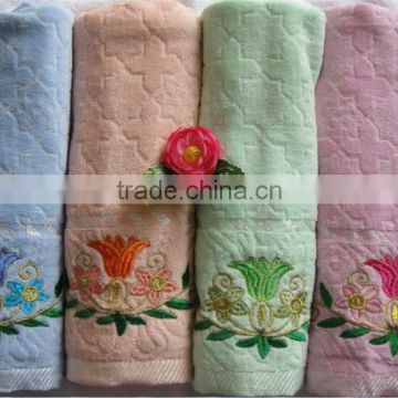 cleaning towel cotton embroidery bath towel STY-833