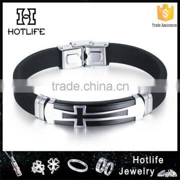 2016 NEW Design Germanium Bracelet Cross Bracelet