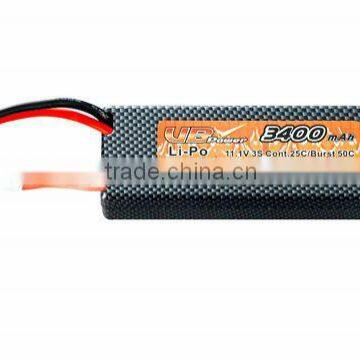 11.1V 3400mAh 25C LiPO battery for RC Car