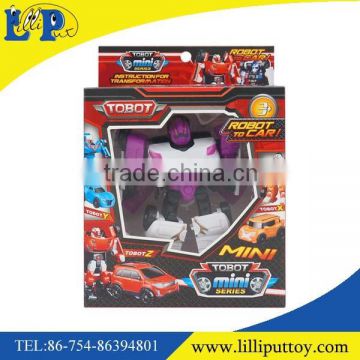 New design car transform robot toy series