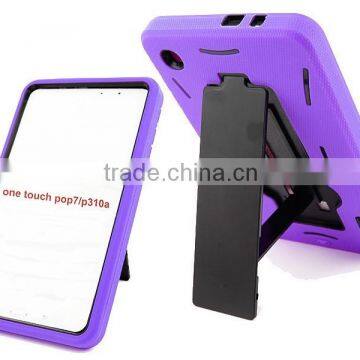 For Alcatel One Touch Pop 7 Rugged Kickstand Case Cover photo-3