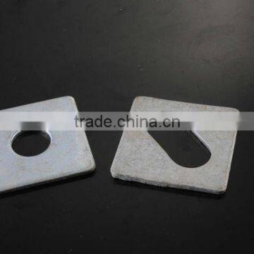Metal square washer