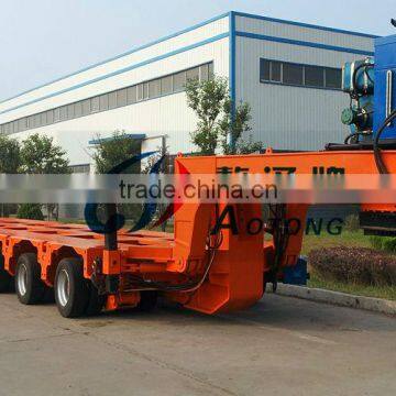 high quality muti-axle heavy duty semi trailer lie goldhofer modular trailer