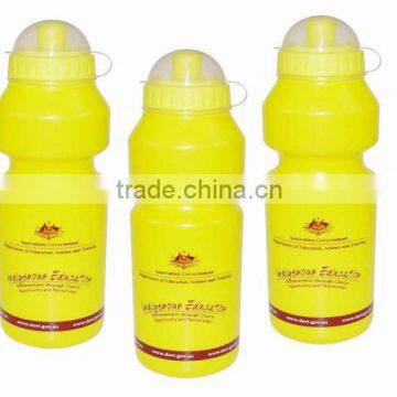 Bycicle Plastic Sport Bottle with Cap against Dust