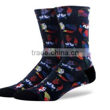 customized digital sublimated print basketball socks