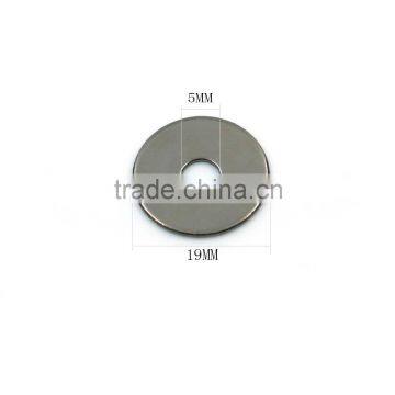 Custom cheap 15mm round metal thin flat washer