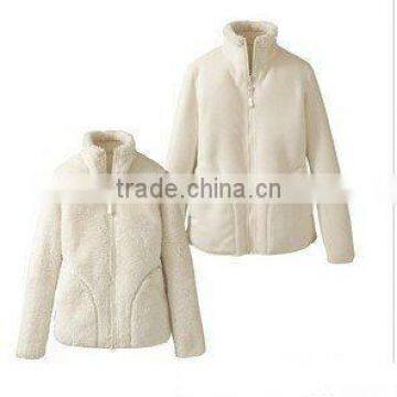 Hot sale new design reversible fleece jacket