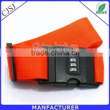 CJSJ hot sale CH-18C good quality pp material travel luggage belt high with lock