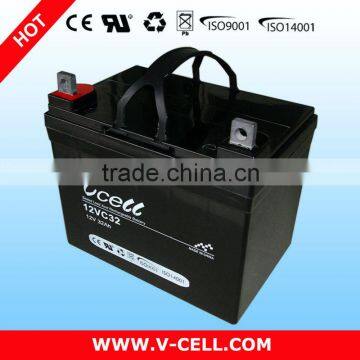 12V32Ah Lead acid battery with long lifespan